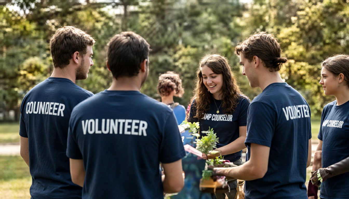 Nonprofit volunteers